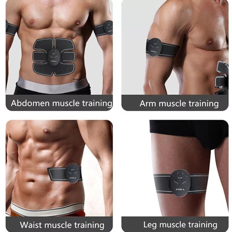 Six Pack Abs Toning Machine Pads Ripped Stomach! Abdominal Muscle