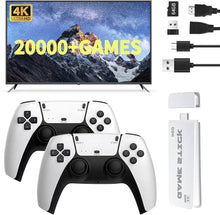 Load image into Gallery viewer, M15 Retro Game Stick, 4K HDMI Output &amp; Wireless Controller Plug and Play Video Game Console with 30000+ Games