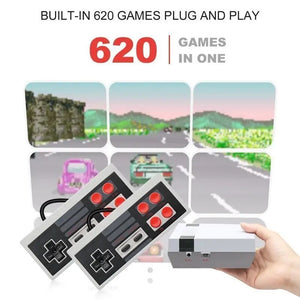 Built-In 620 Games Mini TV Game Console Retro Classic Handheld Gaming Player