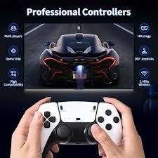 M15 Retro Game Stick, 4K HDMI Output & Wireless Controller Plug and Play Video Game Console with 30000+ Games