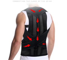 Load image into Gallery viewer, Back Shoulder Support Posture Correction Belt for Men Women Students Magnetic Corset Back Posture Corrector Brace Holder