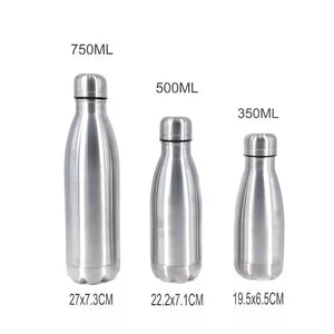 500-350ML Stainless Sports Water Bottle