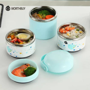 Thermal Lunch Box Leak-Proof Stainless Steel Bento Box