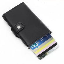Load image into Gallery viewer, Automatic Wallet Credit Card Holder Case Aluminum