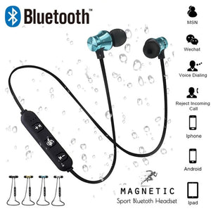 BRIAME Magnetic attraction Bluetooth Earphone Headset waterproof sports 4.2