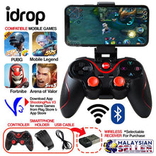 Load image into Gallery viewer, C8 Game Controller Wireless Bluetooth Gamepad Joystick for Gaming
