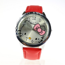 Load image into Gallery viewer, Hello Kitty Ladies Girls Fashion Crystal Quartz Wrist Watch Ideal Gift
