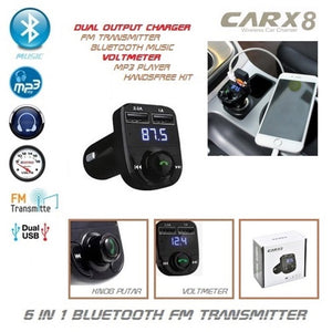 5V / 3.4A Bluetooth Car Charger Cigarette Lighter FM Transmitter