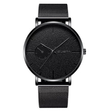 Load image into Gallery viewer, CUENA  Fashion 2019  Stainless Steel Mesh Band Quartz Wrist Watch