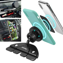 Load image into Gallery viewer, Mobile Phone Holder Magnetic CD Slot Mount Smartphone Stand For iPhone 11 Pro XS X Max Magnet Support Cell Phone Holder In Car