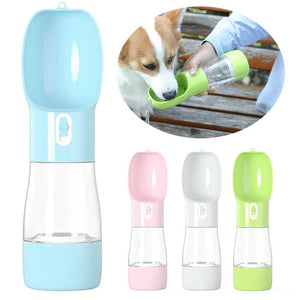 Portable Pet Dog Water Bottle For Dogs Multifunction Dog Food Water Feeder Drinking Bowl Puppy Cat Water Dispenser Pet Products