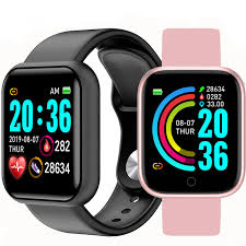 D20 Smart Watches Fitness Smart Activity Tracker Heart Rate Monitor Waterproof