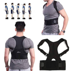 Back Shoulder Support Posture Correction Belt for Men Women Students Magnetic Corset Back Posture Corrector Brace Holder