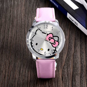 Hello Kitty Ladies Girls Fashion Crystal Quartz Wrist Watch Ideal Gift