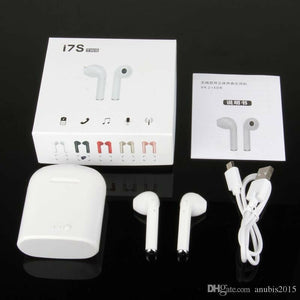 i7 TWS Wirless Earbuds Bluetooth with charging case