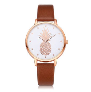 Pineapple Watch Leather Strap Cyprus by Ultimate Shopping CY