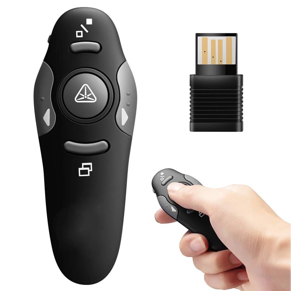 Wireless Presenter Remote Powerpoint Clicker Presentation Controller F –  Ultimate Shopping cy
