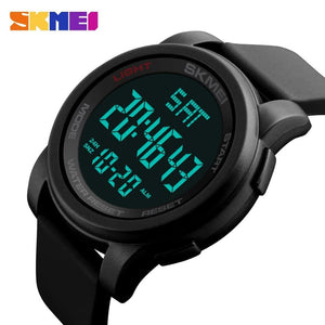 SKMEI 1257 Men Sport Watches LED Digital Outdoor Military Electronics Wrist Watches