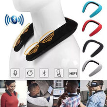 Load image into Gallery viewer, Stereo Wearable Neck Wireless Bluetooth Speaker