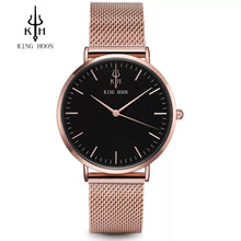 Load image into Gallery viewer, KING HOON Quartz Stainless steel Men/Women Watches