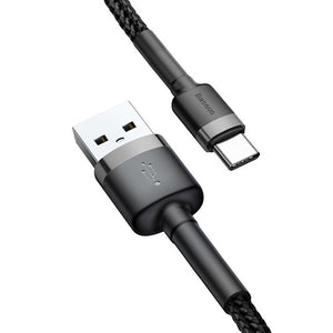Baseus Fast Charging Wire Cord USB Cable - Type c/IPhone/Android