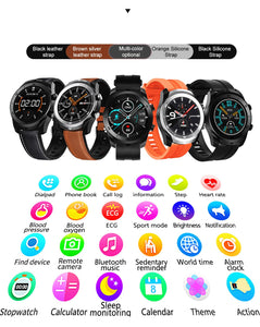 DT79 Smart Watch Men IP67 Waterproof Bluetooth 560Mah Big Battery Business Smartwatch