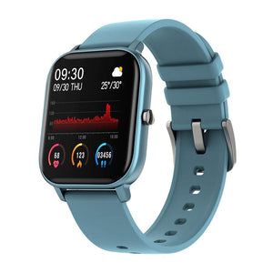 Smart Watch P8 Men Women 1.4inch Full Touch Screen Fitness Tracker Heart Rate Monitor IP67 Waterproof GTS Sports
